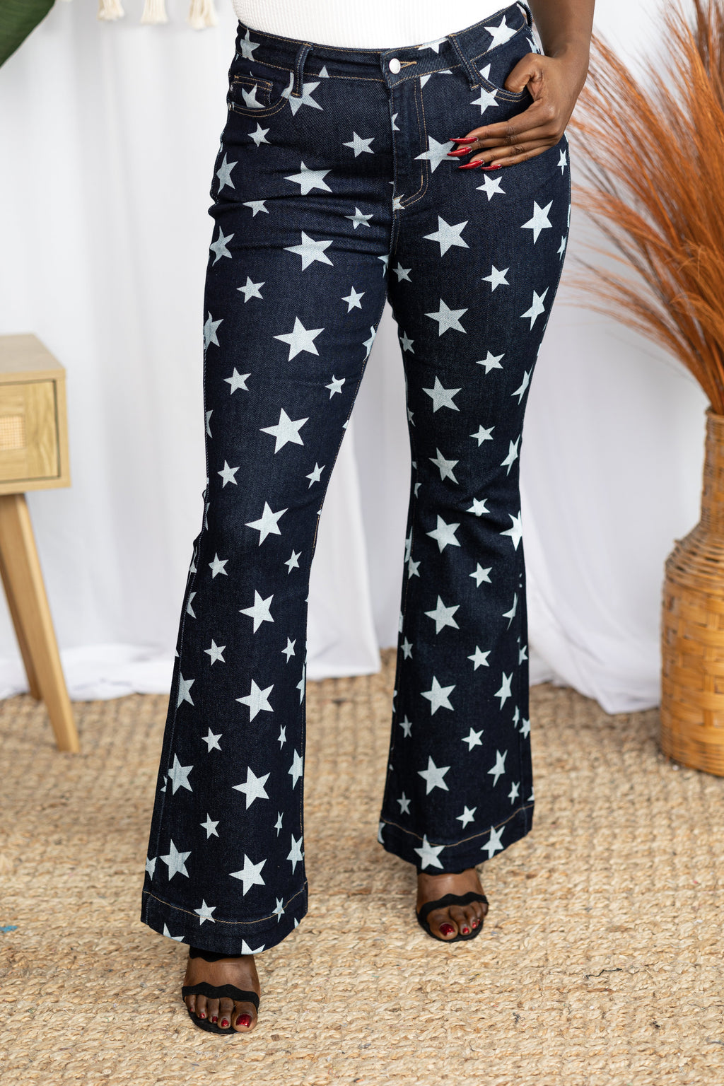 Judy Blue Freedom Stars Jeans