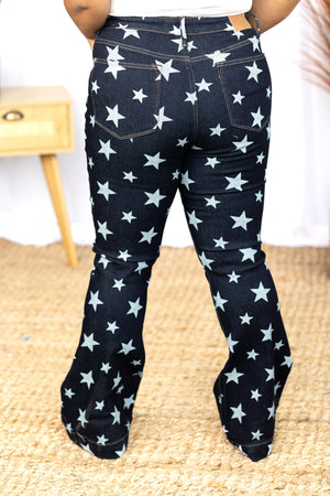 Judy Blue Freedom Stars Jeans