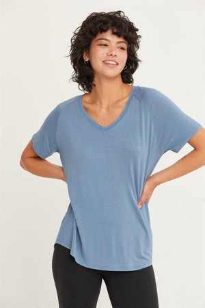 Vacay Mode V-Neck Short Sleeve Top (Multiple Colors)