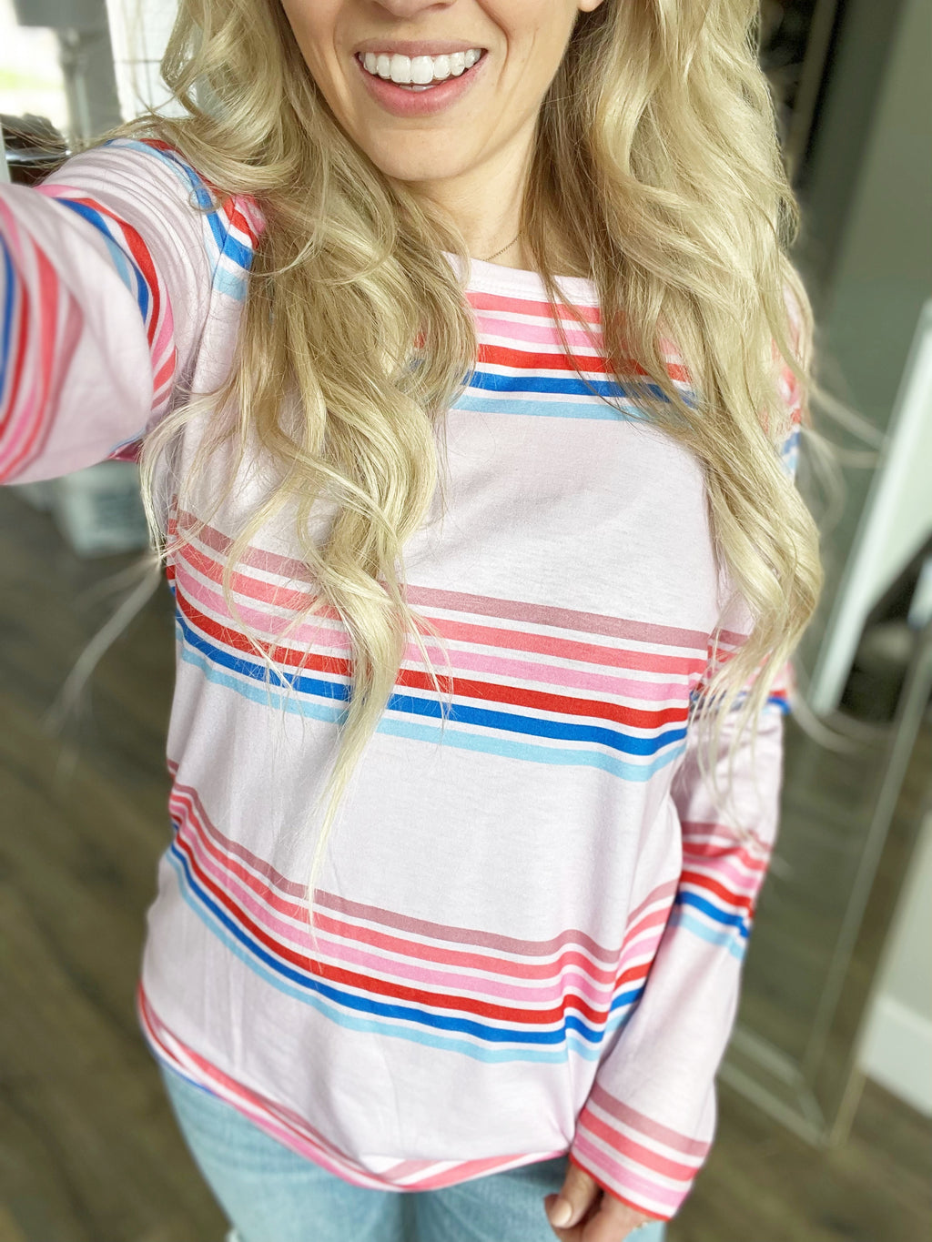 Sweet Like Candy Striped Long Sleeve