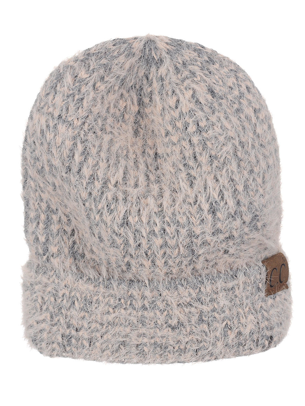 CC Fuzzy Two Tone Beanie (Multiple Colors) (SALE)