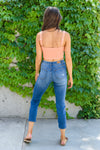 Judy Blue Mid-Rise Destroyed Boyfriend Denim Jeans